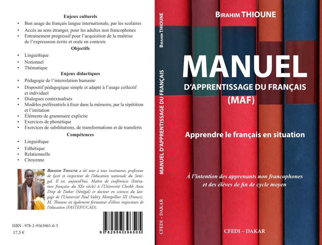 Manuel d'apprentissage du français
